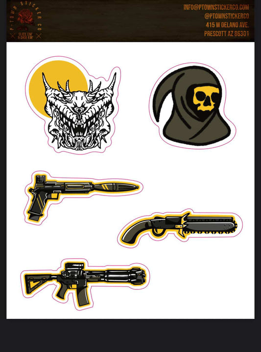 Doom x Vandal Sticker Pack